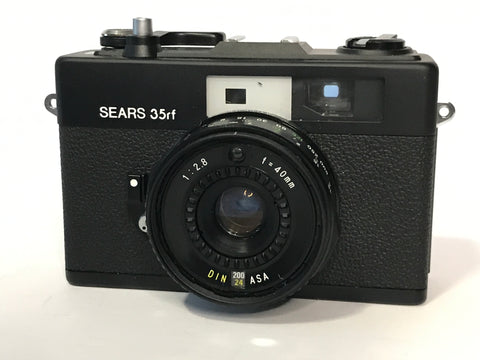 Sears 35rf 35mm rangefinder camera - film tested!