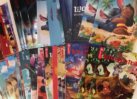 LILO & STITCH comics - EVERY VARIANT COVER of the Dynamite series! - 72 comics! - signed by Greg Pak