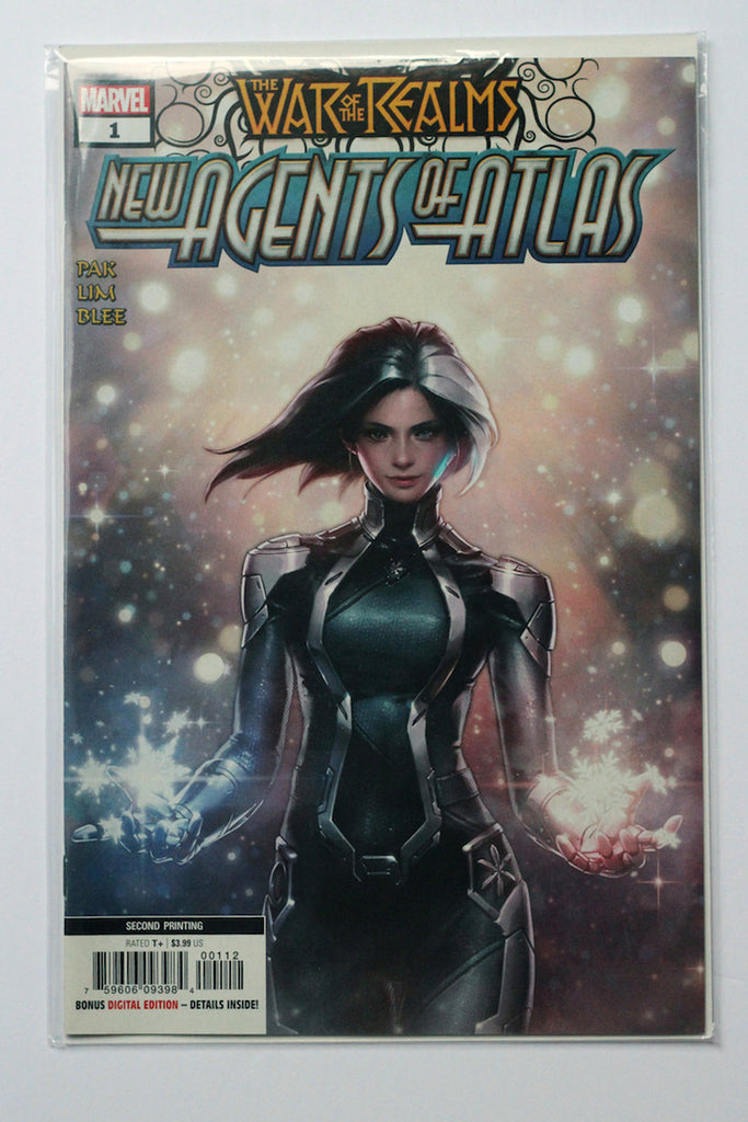 WAR OF THE REALMS: NEW AGENTS OF ATLAS #1 - Second Printing - LUNA SNOW variant!