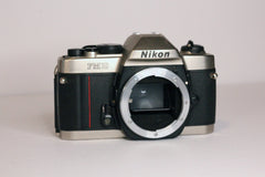 Nikon FM10 seen from the front