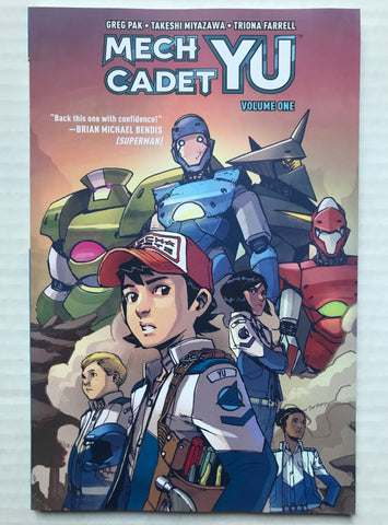 Mech Cadet Yu Volume One graphic novel - signed by Greg Pak!