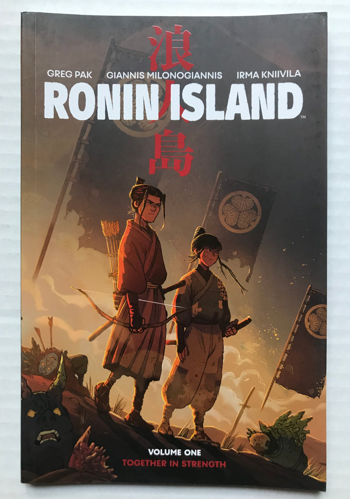 Ronin Island Volume One graphic novel - signed by Greg Pak!