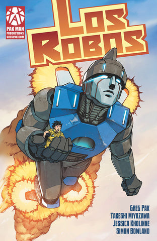 Los Robos comic book - signed by Greg Pak!