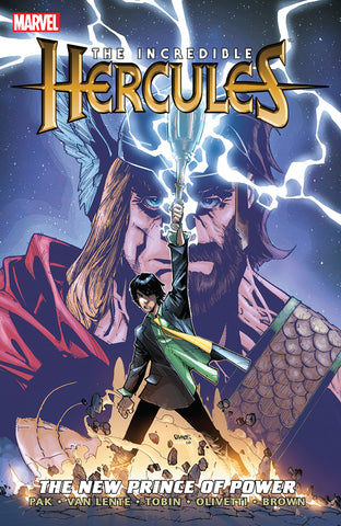INCREDIBLE HERCULES: THE NEW PRINCE OF POWER paperback - signed by Greg Pak!